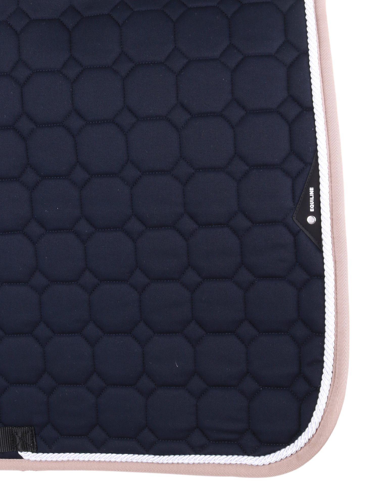 Equiline saddle pad Octagon Navy-Beige