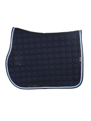 Equiline saddle pad Octagon Navy-Light blue