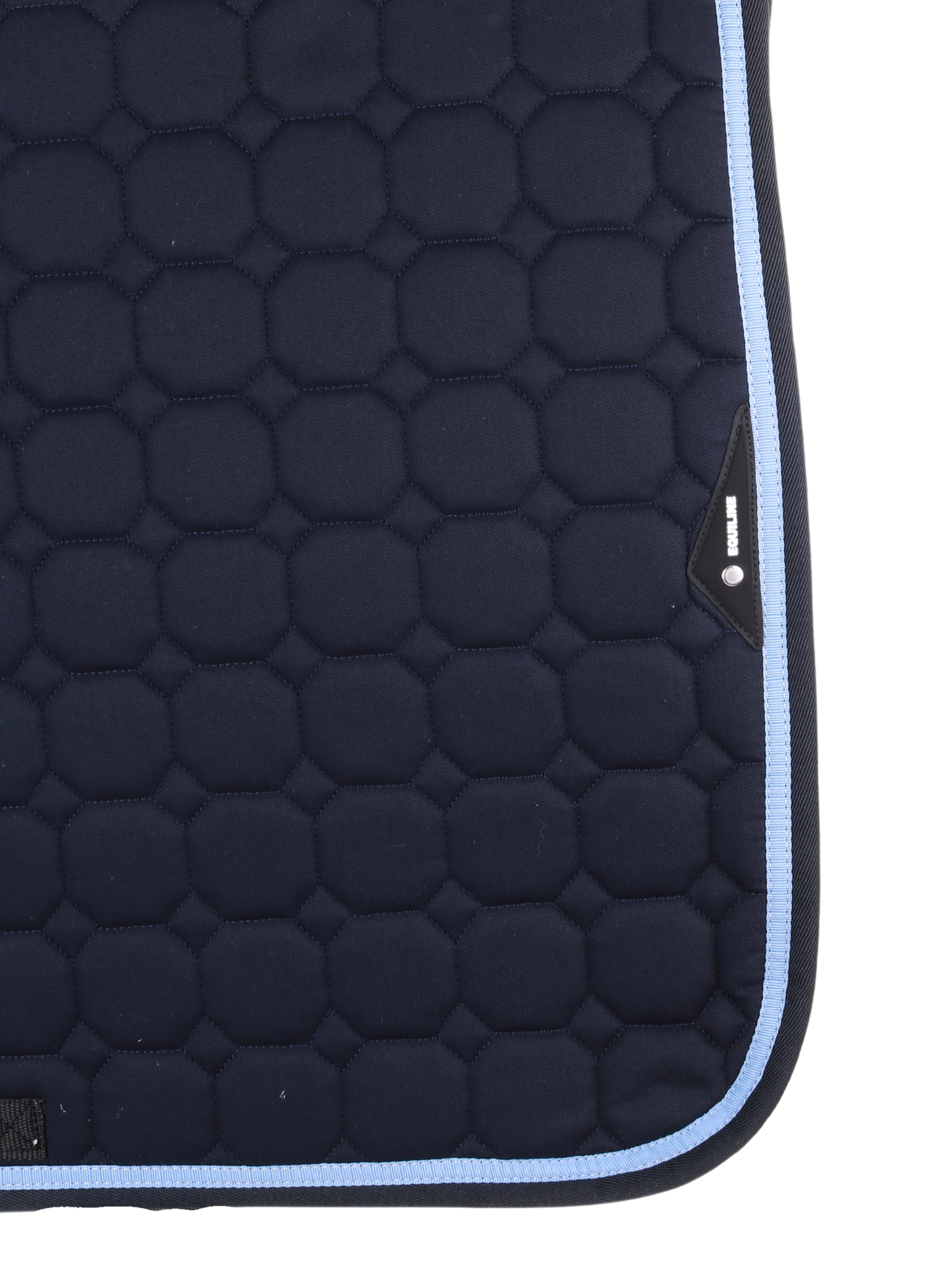 Equiline saddle pad Octagon Navy-Light blue