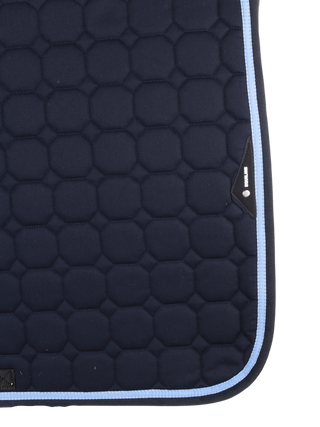 Equiline saddle pad Octagon Navy-Light blue