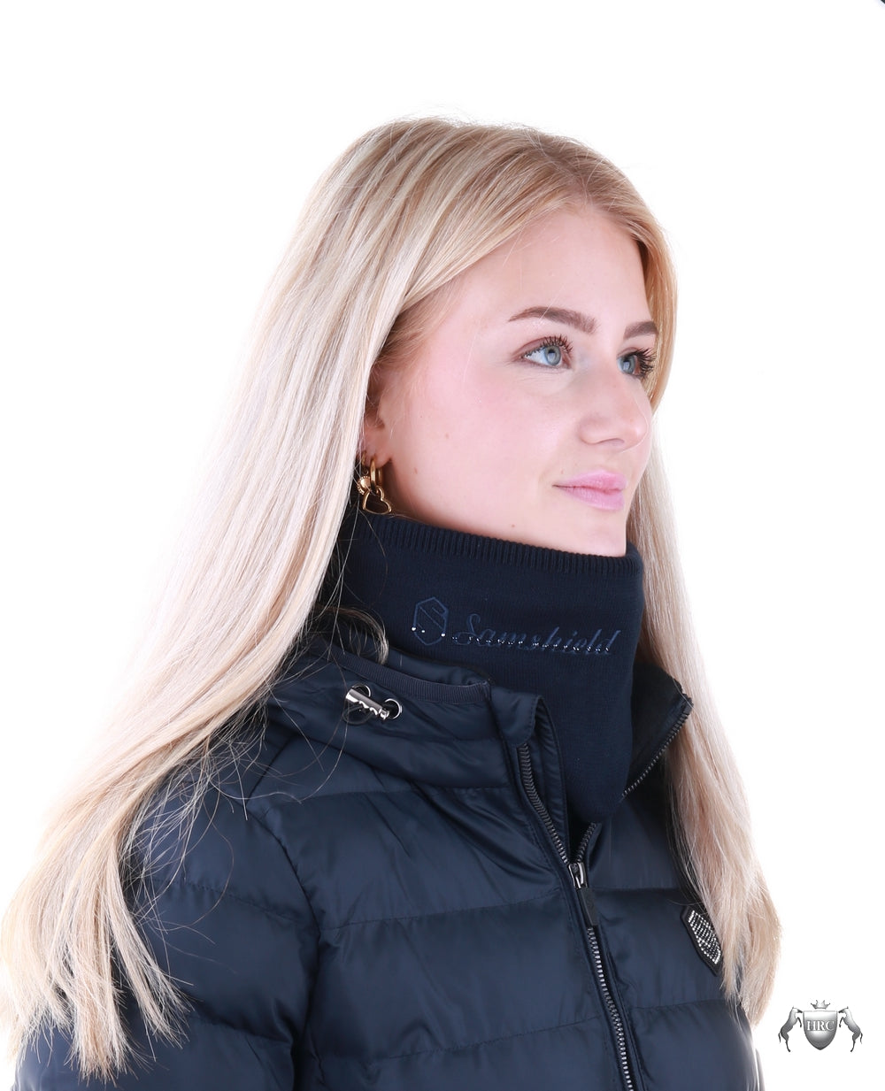 Samshield neck warmer crystal navy