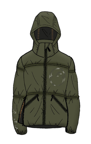 Vestrum padded jacket ladies New York Dark Olive