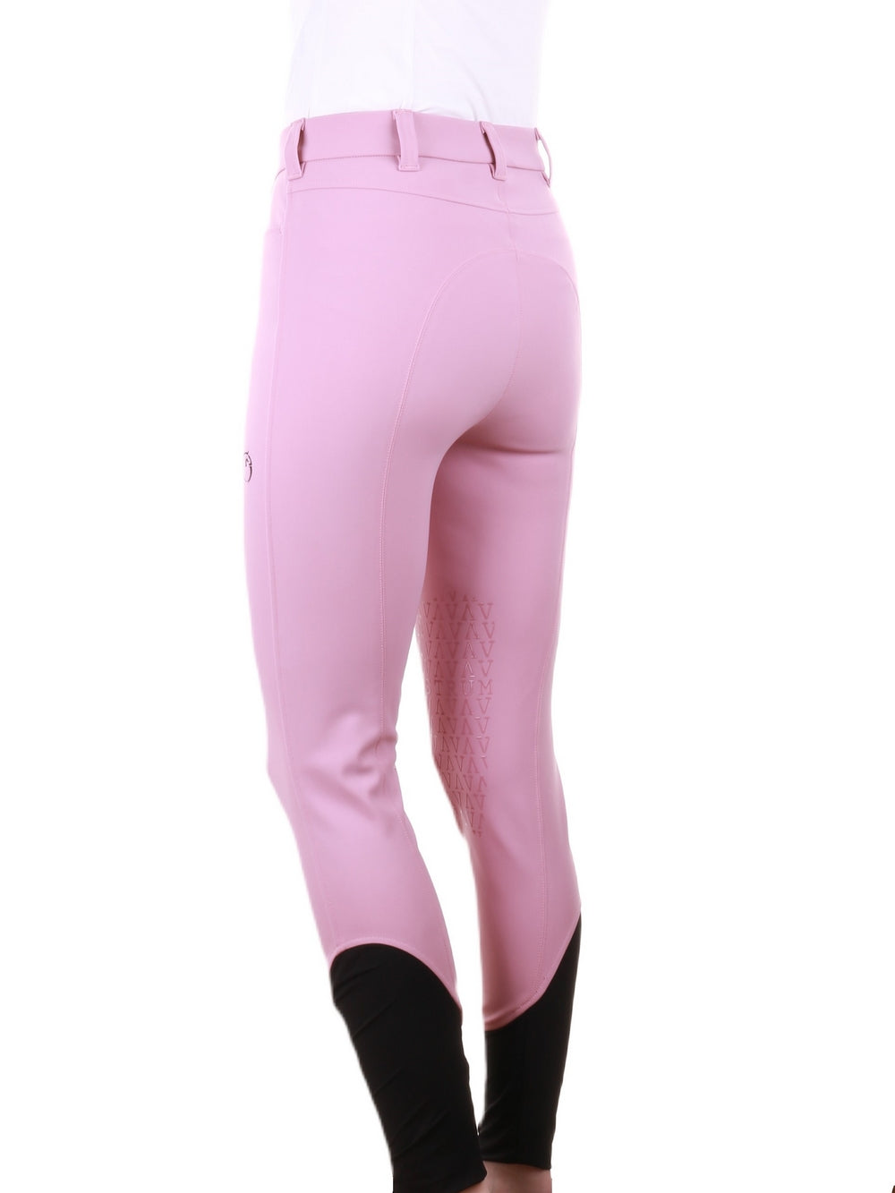 Vestrum ladies riding breeches knee grip Syracuse Orchid