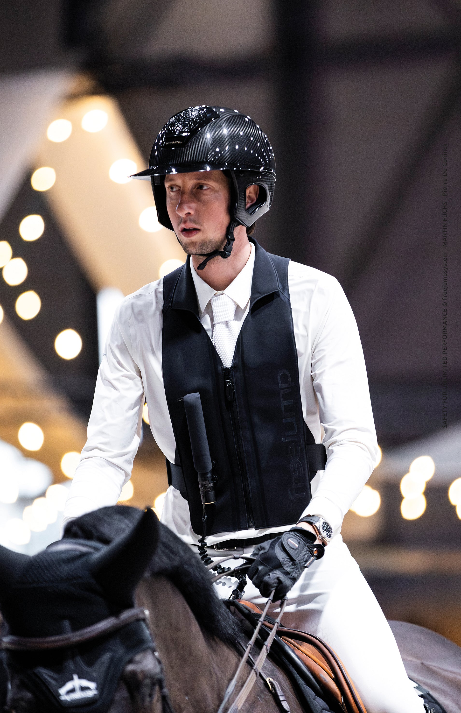 Freejump Plume Airbagvest Heren Zwart