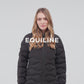 Equiline Quilted Jacket Women Casic Black