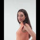 Equiline Training shirt sleeveless women Crevec Coral
