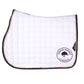 Equiline saddle pad Octagon White HRC Logo