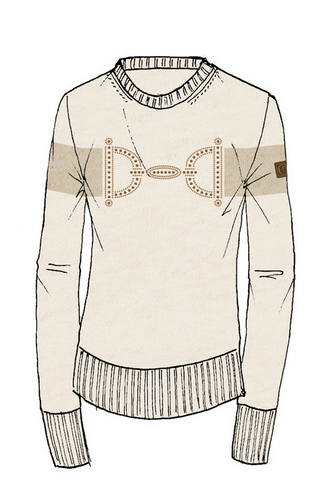Vestrum knitted sweater ladies Vasteras Panna-Cort