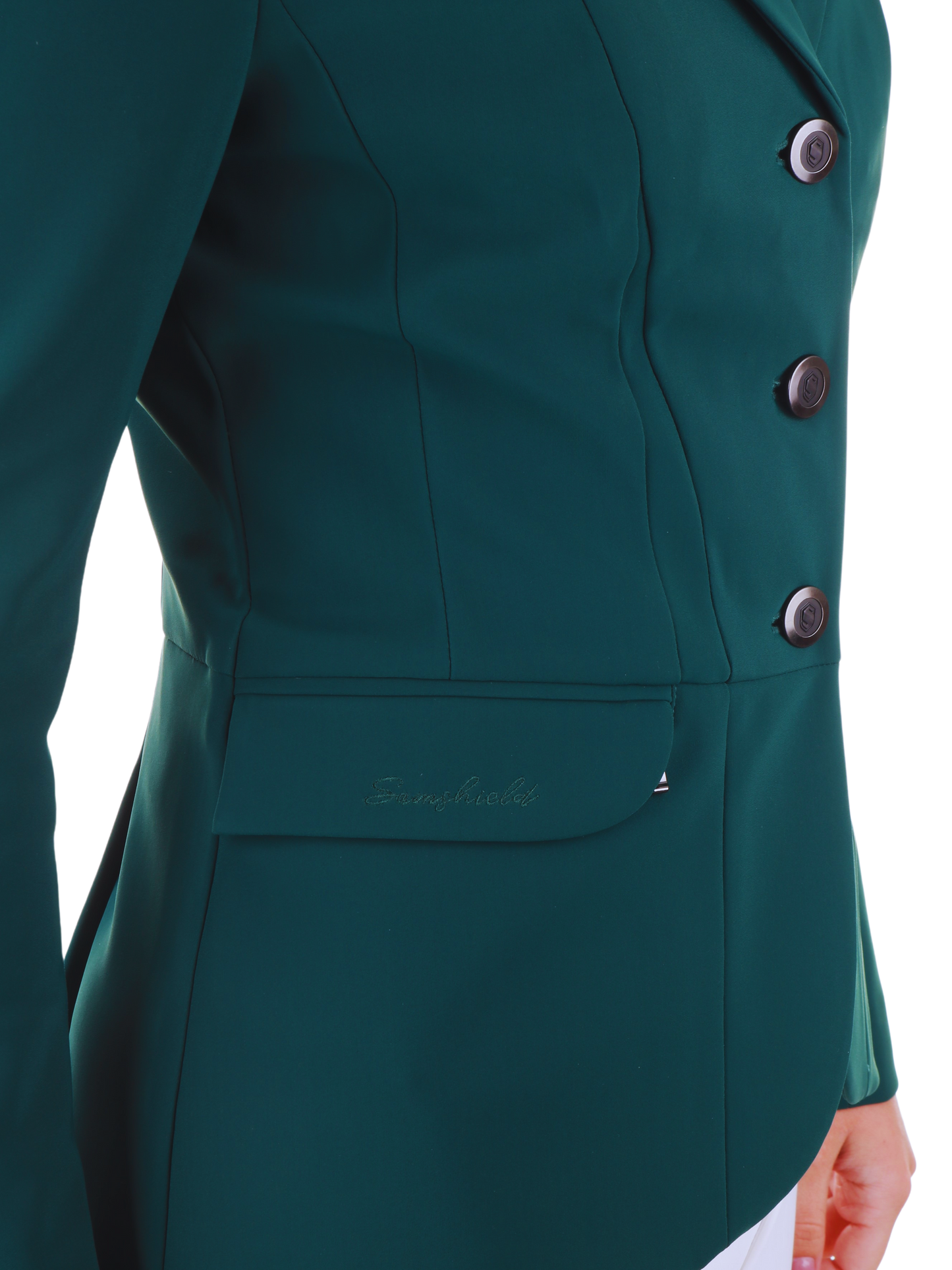 Samshield Riding Jacket Ladies Victory Pearl Posy Green