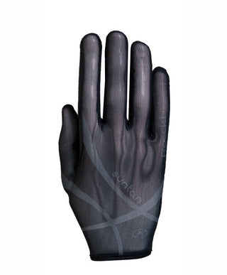 Roeckl Riding Gloves Laila suntan mesh Black