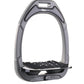 Flex-on Green Composite stirrups dark grey ultra grip