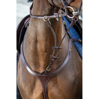 Dyon D Collection Breastplate with long bridge Brown