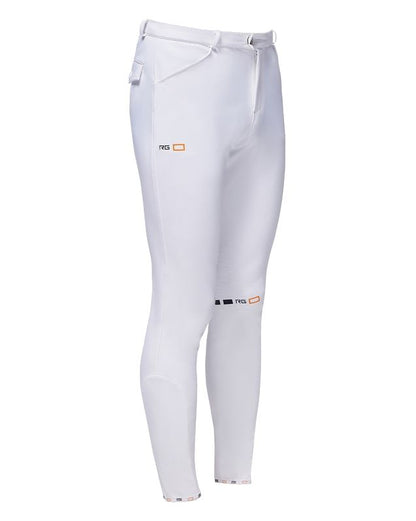 RG Riding Breeches Knee Grip Men White