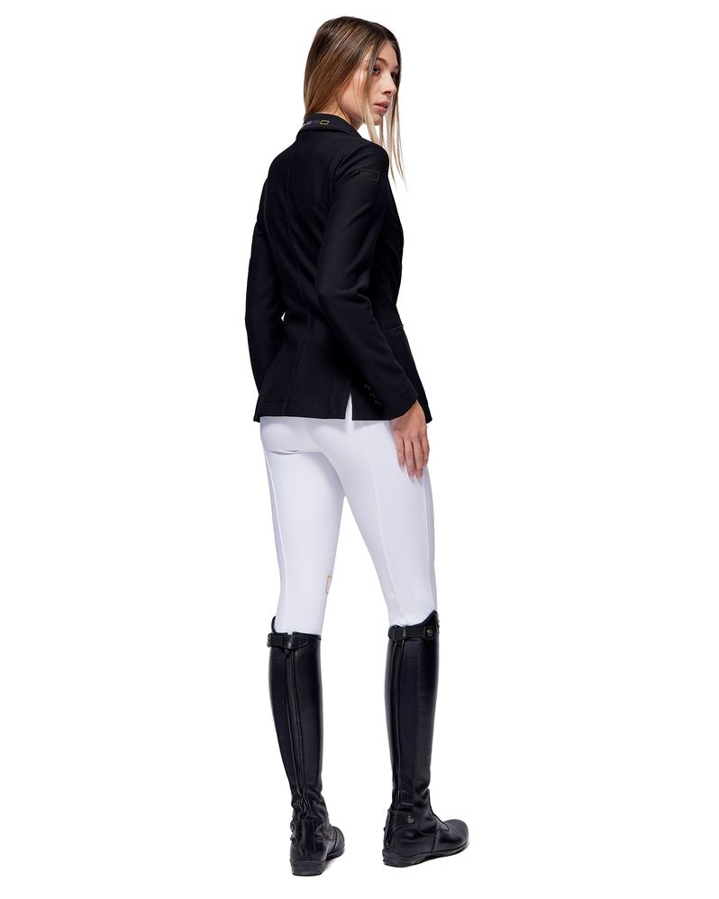 RG Riding Breeches Knee Grip Ladies with High Waist White