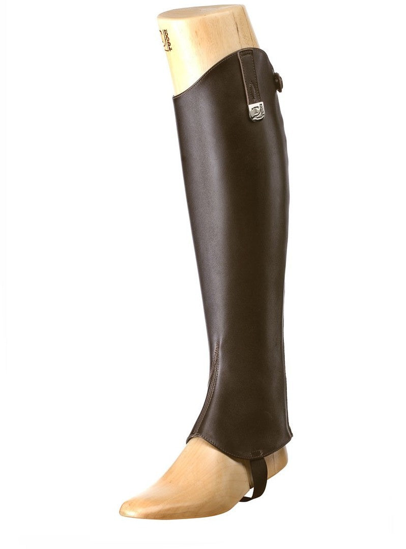 Tucci half chaps calfskin Classic E-tex Black