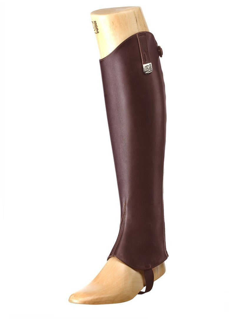 Tucci half chaps calfskin Classic E-tex Black