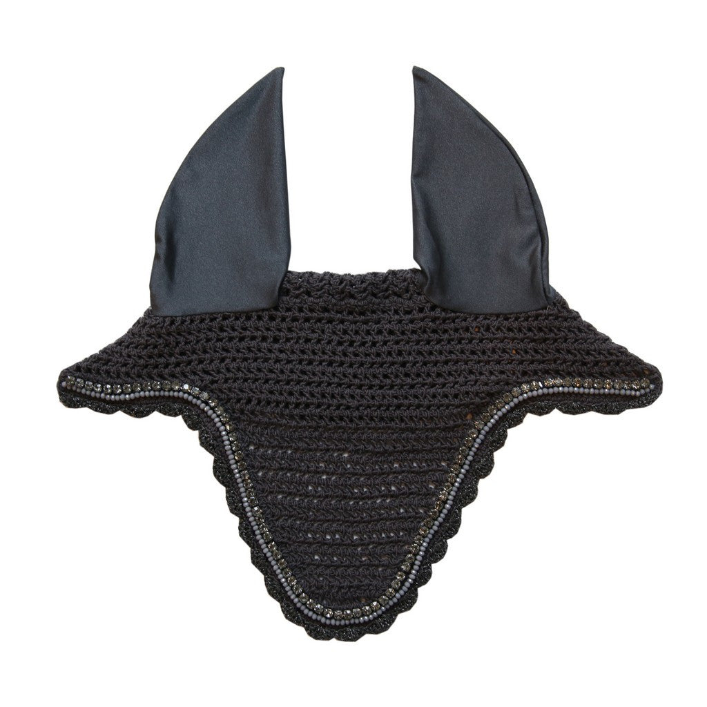 Kentucky Horsewear Vliegenmuts Long Soundless Stone & Pearl