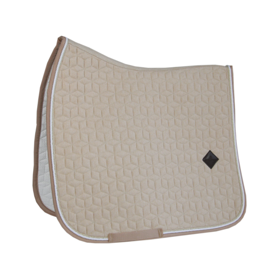 Kentucky Horsewear Saddlepad Wool Jumping Beige