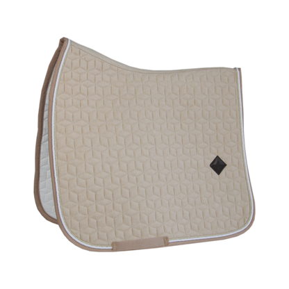 Kentucky Horsewear Saddlepad Wool Jumping Beige