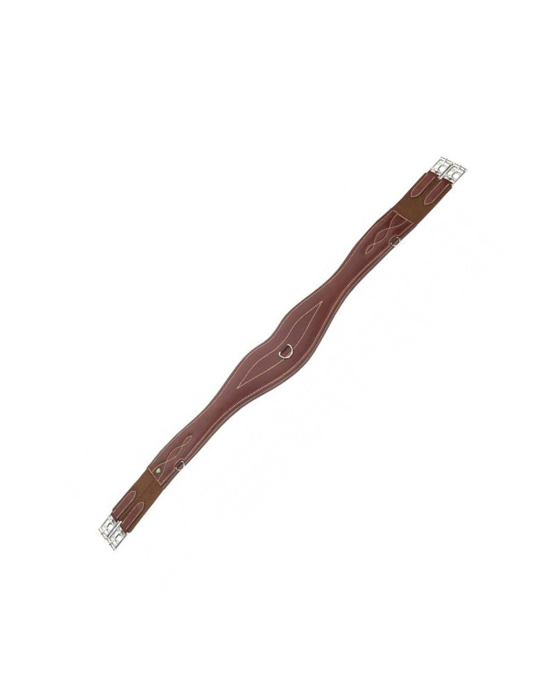 LJ Leathers Anatomic Leather Girth