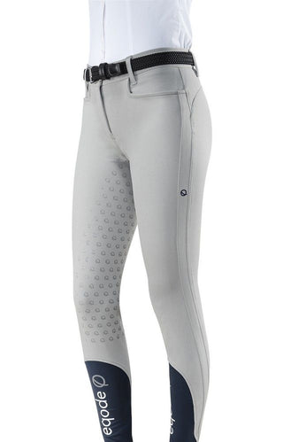 Eqode riding breeches ladies full-grip Davina Grey