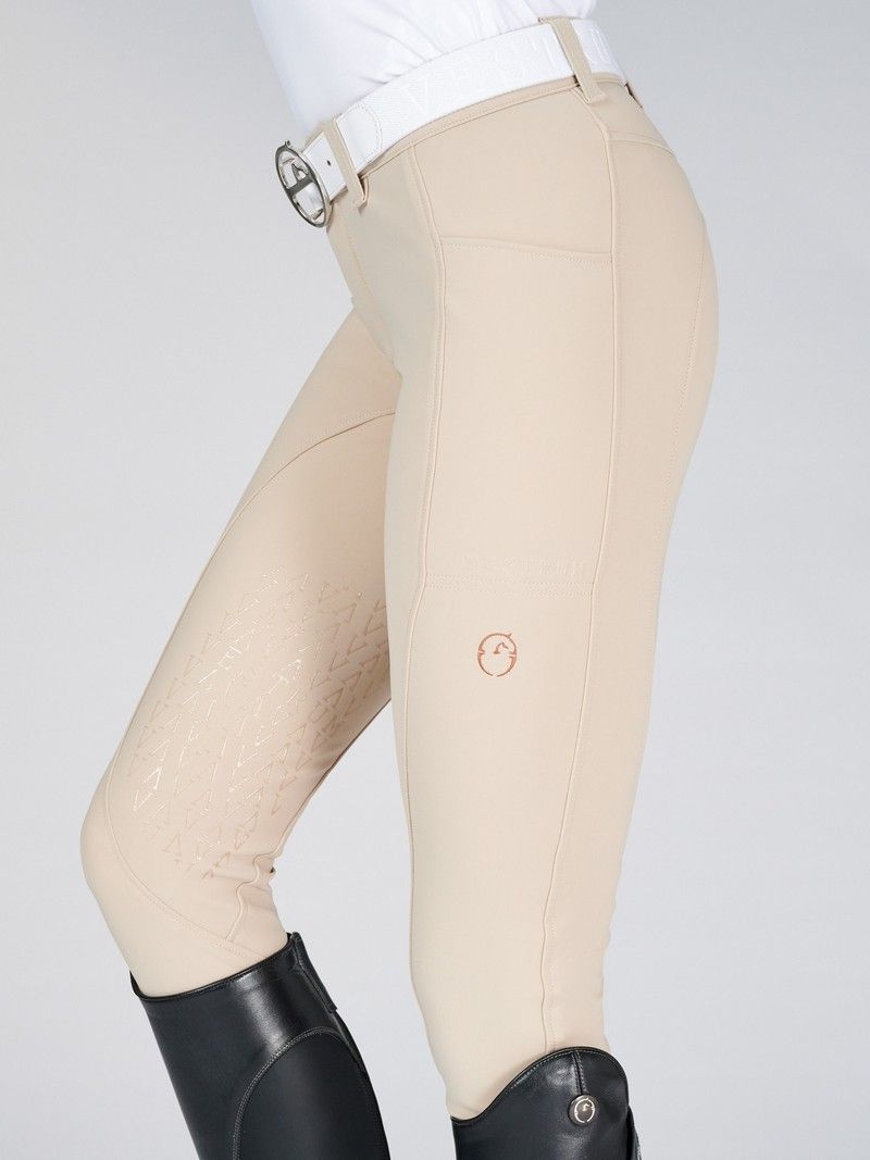 Vestrum ladies riding breeches knee grip Syracuse TK beige