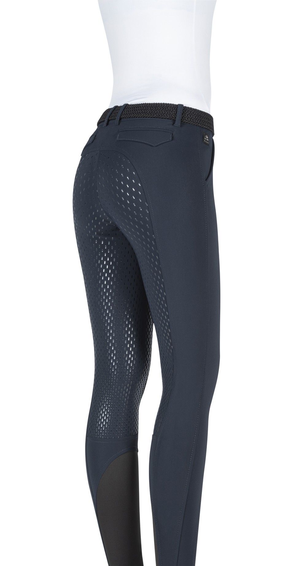 Equiline riding breeches ladies full grip Julik Navy