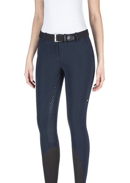 Equiline riding breeches ladies full grip Julik Navy
