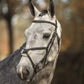 LJ Leathers New Pro bridle figure 8 noseband