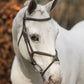 LJ Leathers New Pro bridle figure 8 noseband