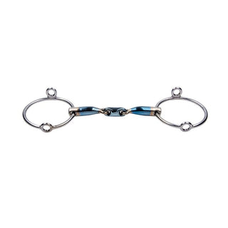 TRUST equestrian Sweet Iron Eliptical Loose ring Gag