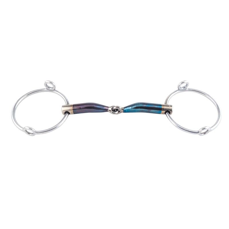 TRUST equestrian Sweet Iron Locked Loose ring Gag