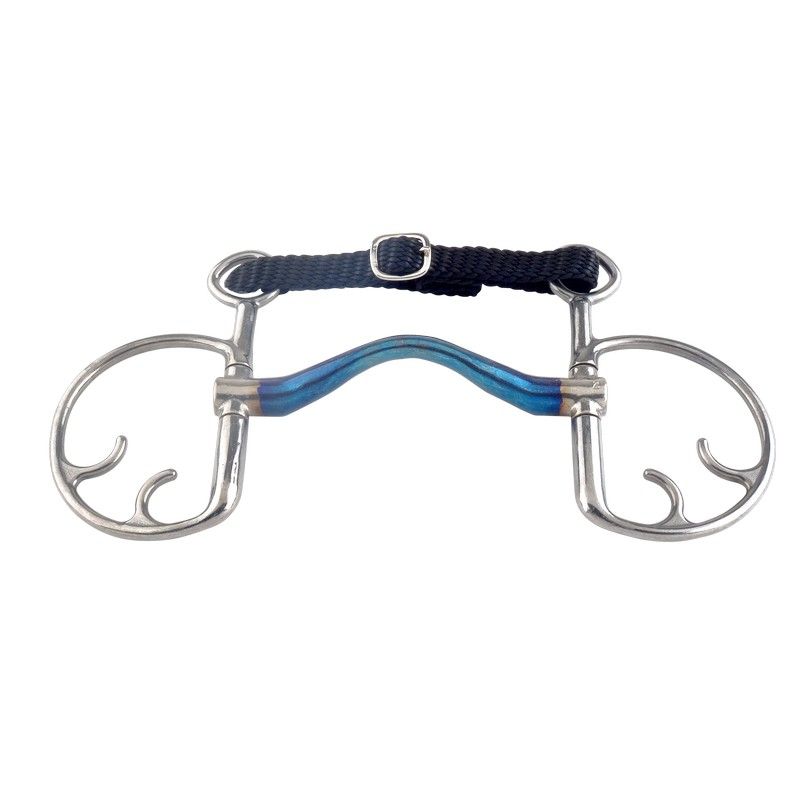 TRUST equestrian Sweet Iron Kimblehook Medium Port