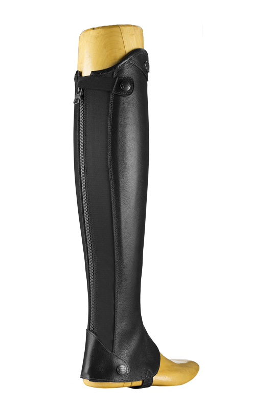 Parlanti Passion Half Chaps buffalo leather Black