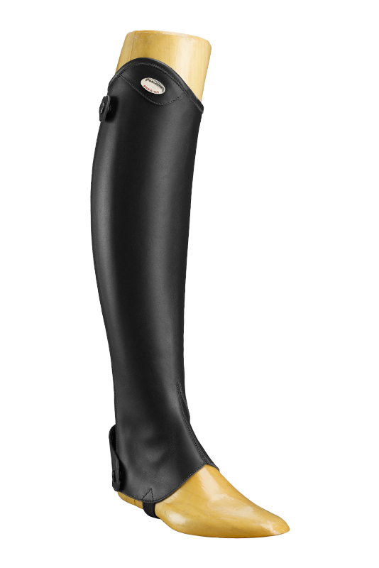 Parlanti Passion Half Chaps calfskin Black