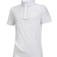 Equiline competition shirt men short sleeves Celirac White
