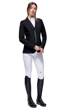 RG Wedstrijdjasje Jersey and Mesh Zip Dames Zwart Zwart