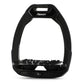 Flex-on Safe On Safety stirrups ultra grip all black