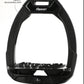 Flex-on Safe On Safety stirrups ultra grip all black